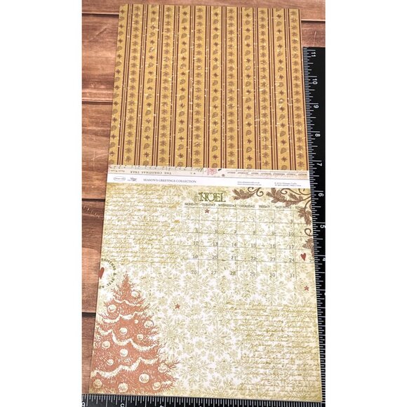 NIP Ultimate Crafts HOLIDAY CRAFT PAPER 180GSM ULT157661 BY CATHERINE INSCH - Picture 3 of 6